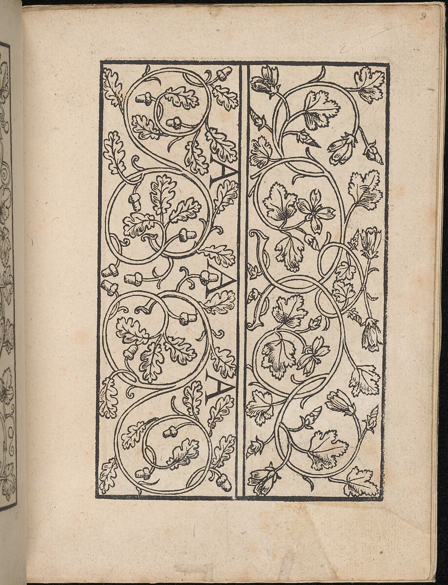 Ein new Modelbuch..., page 4 (verso), Johann Schönsperger the Younger (German, active 1510–30), Woodcut 