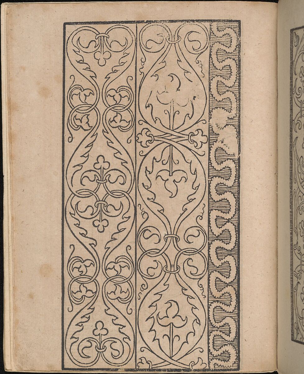 Ein new Modelbuch..., page 4 (verso), Johann Schönsperger the Younger (German, active 1510–30), Woodcut