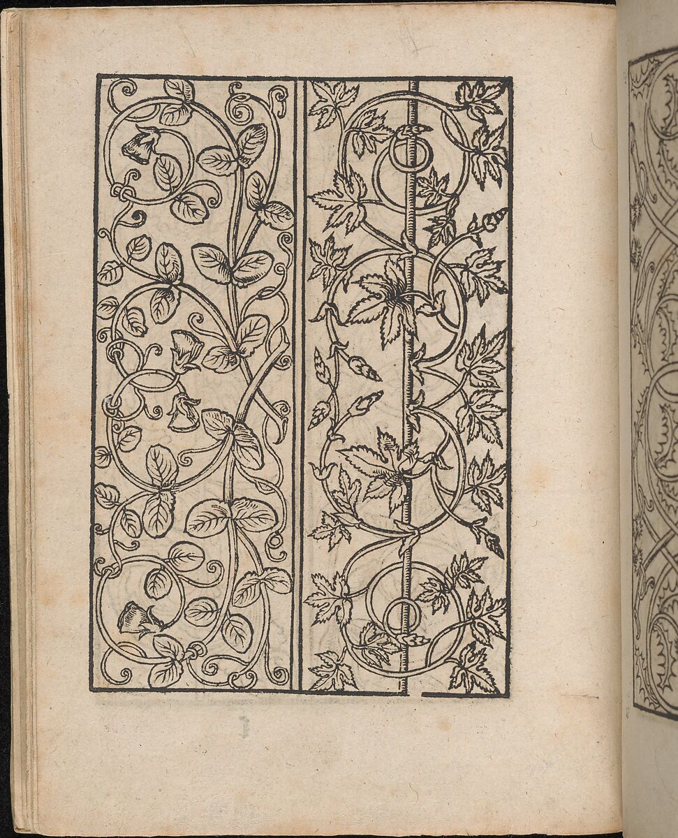 Ein new Modelbuch..., page 5 (verso), Johann Schönsperger the Younger (German, active 1510–30), Woodcut