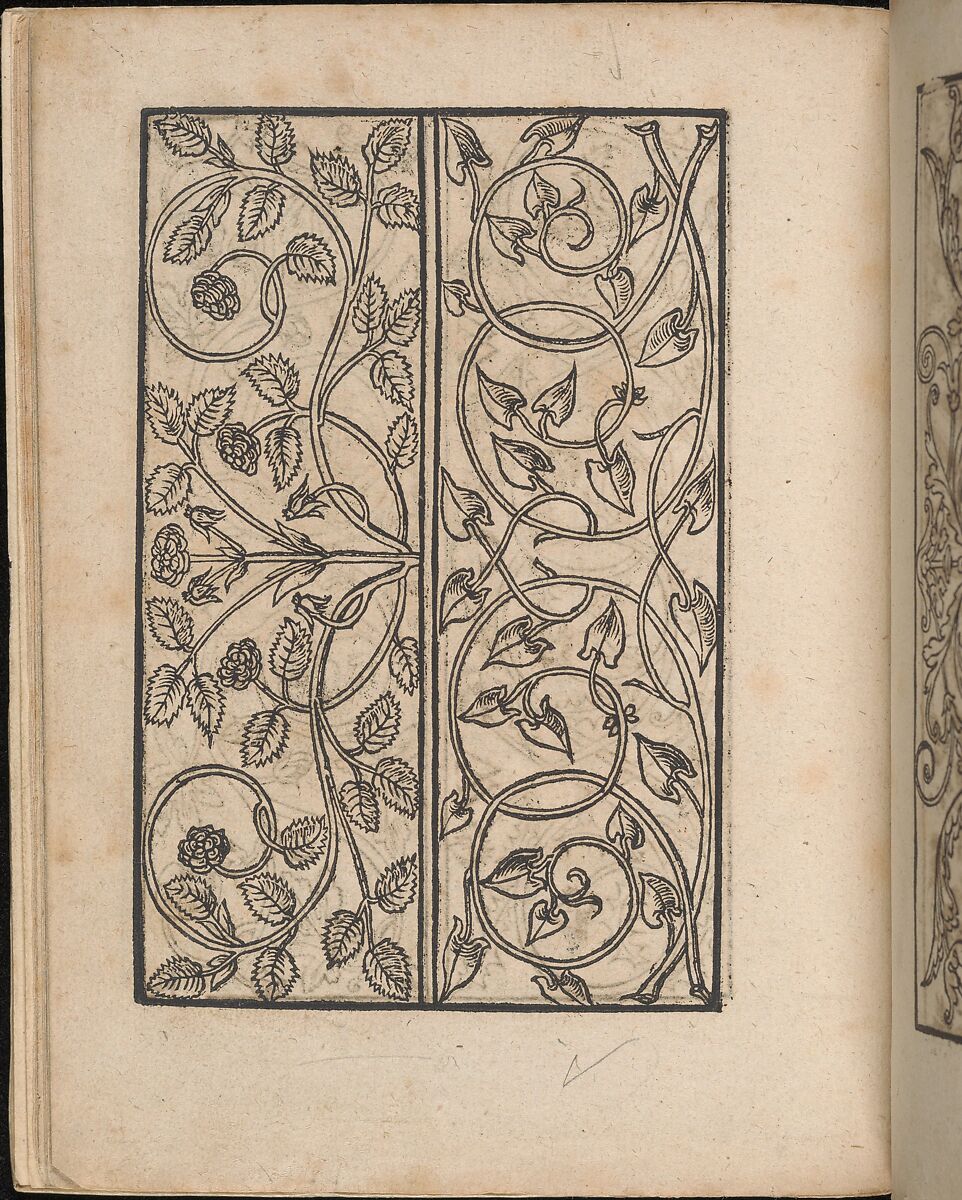 Ein new Modelbuch..., page 6 (recto), Johann Schönsperger the Younger (German, active 1510–30), Woodcut
