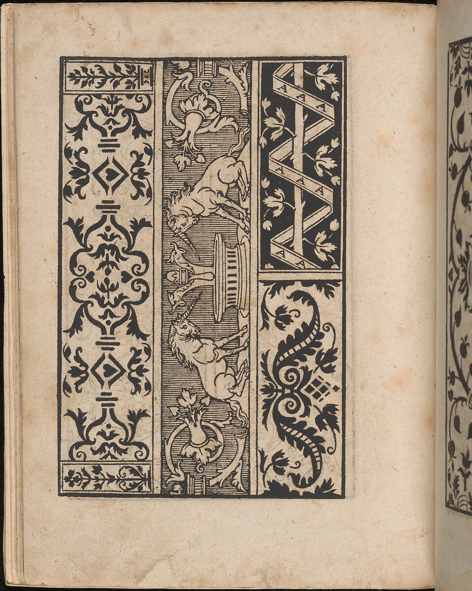 Ein new Modelbuch..., page 6 (verso), Johann Schönsperger the Younger (German, active 1510–30), Woodcut