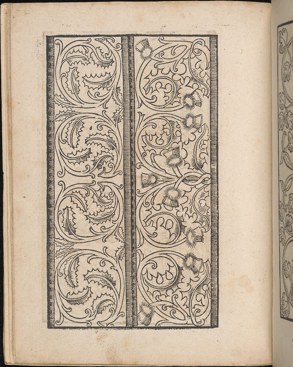 Ein new Modelbuch..., page 6 (verso), Johann Schönsperger the Younger (German, active 1510–30), Woodcut