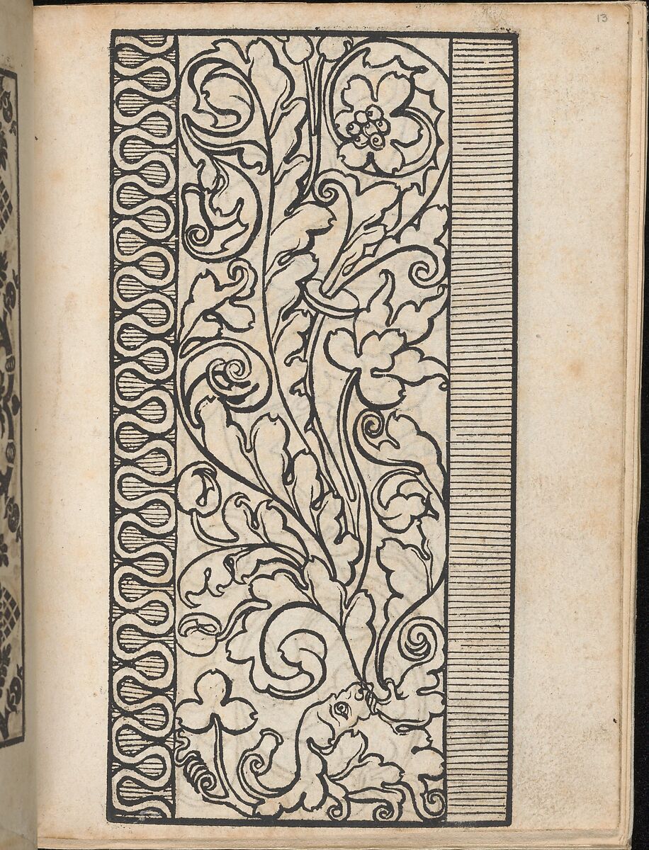 Ein new Modelbuch..., page 7 (recto), Johann Schönsperger the Younger (German, active 1510–30), Woodcut 