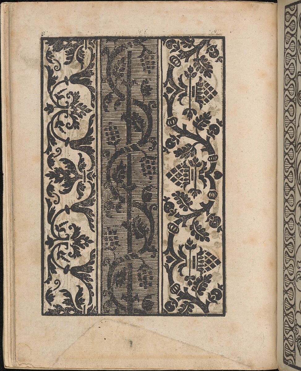 Ein new Modelbuch..., page 7 (recto), Johann Schönsperger the Younger (German, active 1510–30), Woodcut