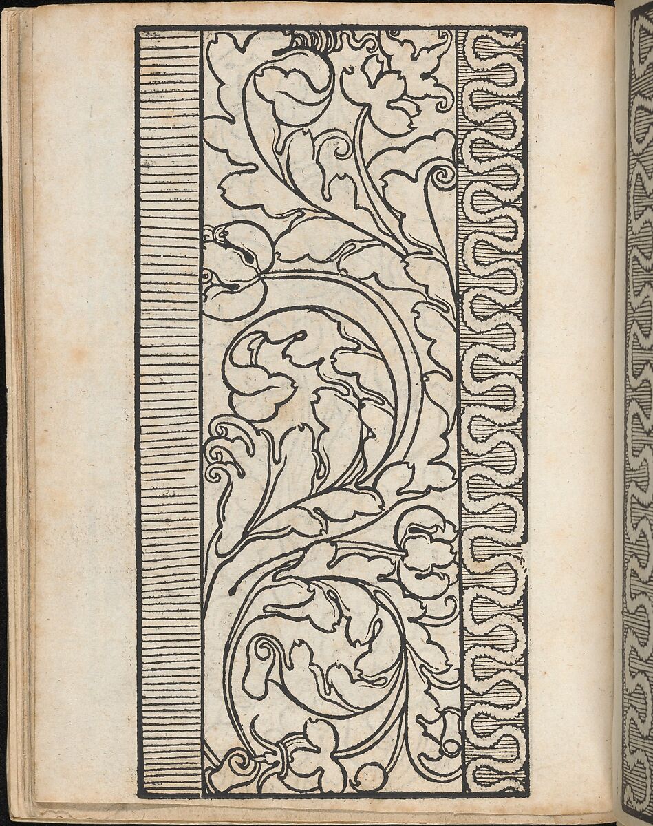 Ein new Modelbuch..., page 7 (verso), Johann Schönsperger the Younger (German, active 1510–30), Woodcut