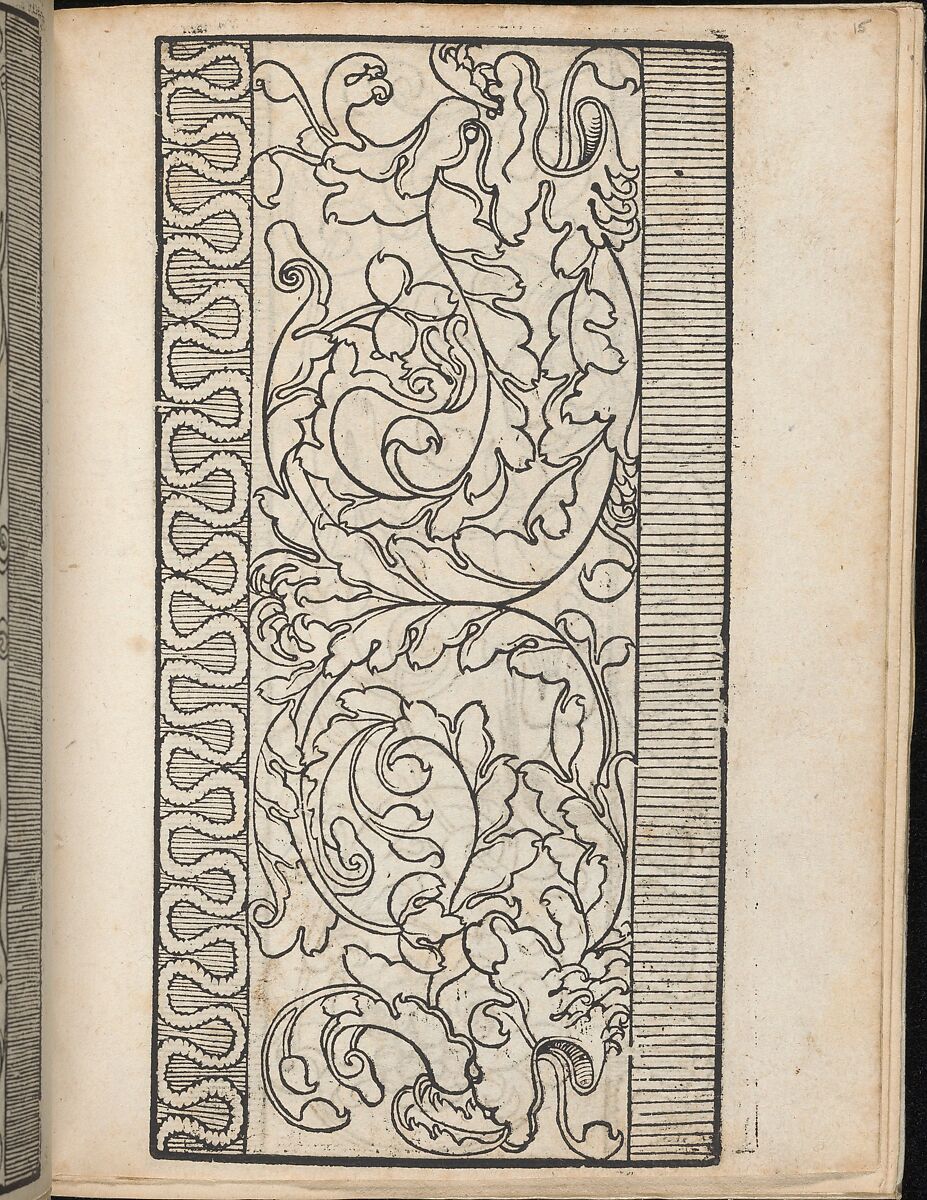 Ein new Modelbuch..., page 8 (recto), Johann Schönsperger the Younger (German, active 1510–30), Woodcut 