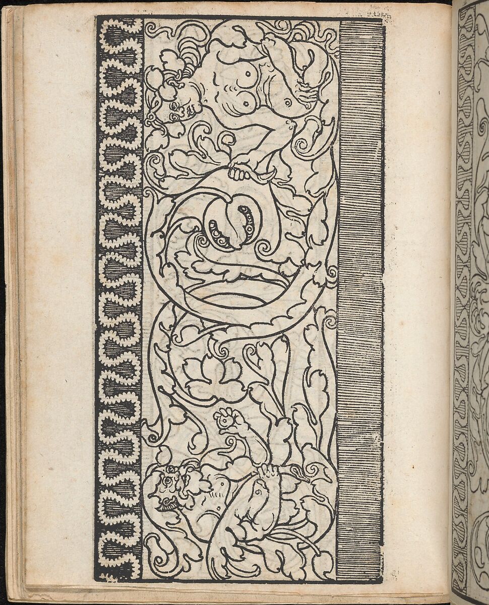 Ein new Modelbuch..., page 8 (recto), Johann Schönsperger the Younger (German, active 1510–30), Woodcut