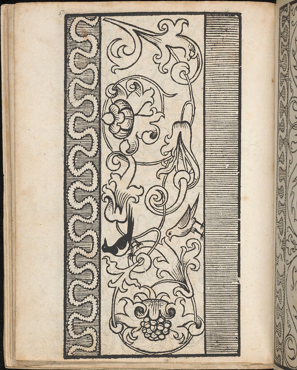 Ein new Modelbuch..., page 8 (verso), Johann Schönsperger the Younger (German, active 1510–30), Woodcut