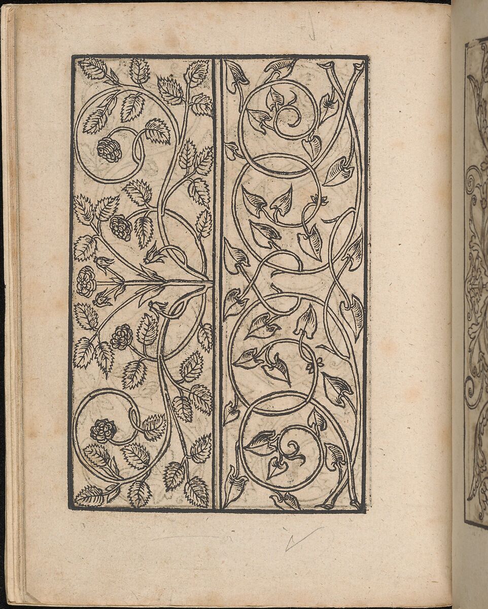 Ein new Modelbuch..., page 10 (verso), Johann Schönsperger the Younger (German, active 1510–30), Woodcut 