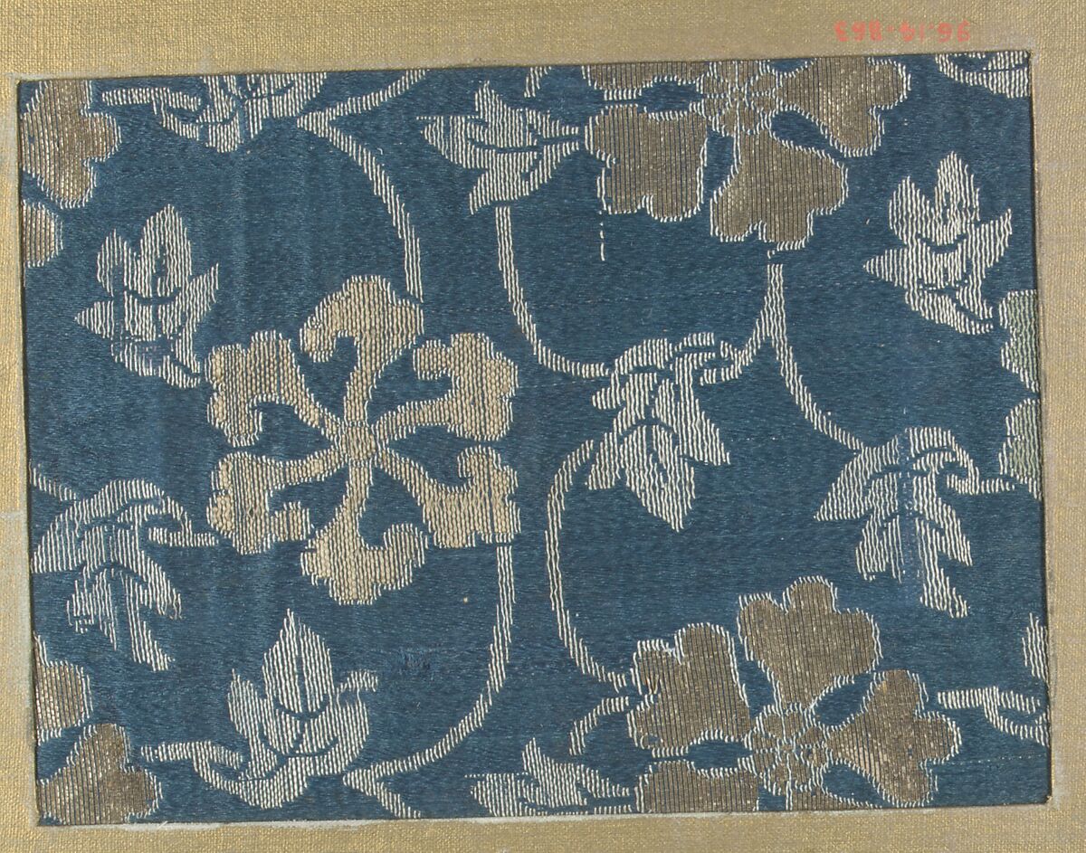 Piece, Silk, metallic thread, Japan 