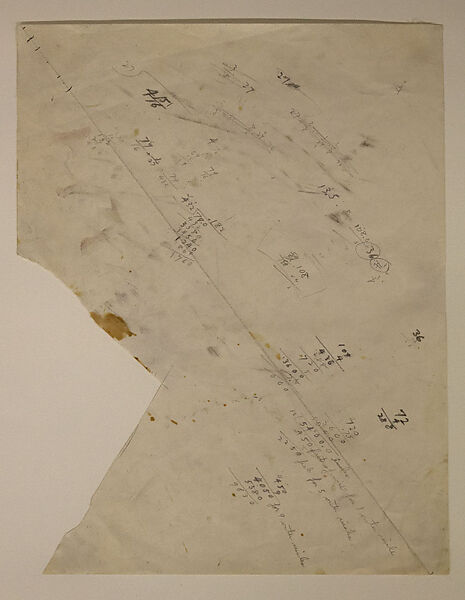 Sketches for "The Sun", Richard Lippold (American, Milwaukee, Wisconsin 1915– 2002 Roslyn, New York), Graphite on paper 