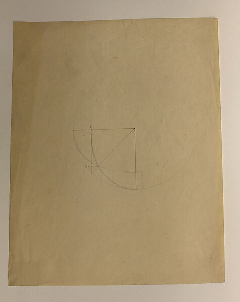 Sketches for "The Sun", Richard Lippold (American, Milwaukee, Wisconsin 1915– 2002 Roslyn, New York), Graphite on paper 