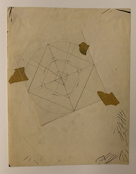 Sketches for "The Sun", Richard Lippold (American, Milwaukee, Wisconsin 1915– 2002 Roslyn, New York), Graphite with ink on papers 