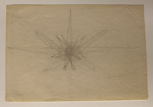 Sketches for "The Sun", Richard Lippold (American, Milwaukee, Wisconsin 1915– 2002 Roslyn, New York), Graphite on paper 