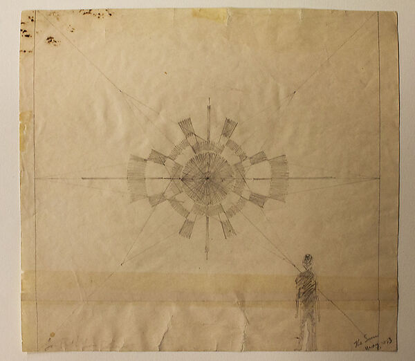 Sketches for "The Sun", Richard Lippold (American, Milwaukee, Wisconsin 1915– 2002 Roslyn, New York), Graphite on paper 