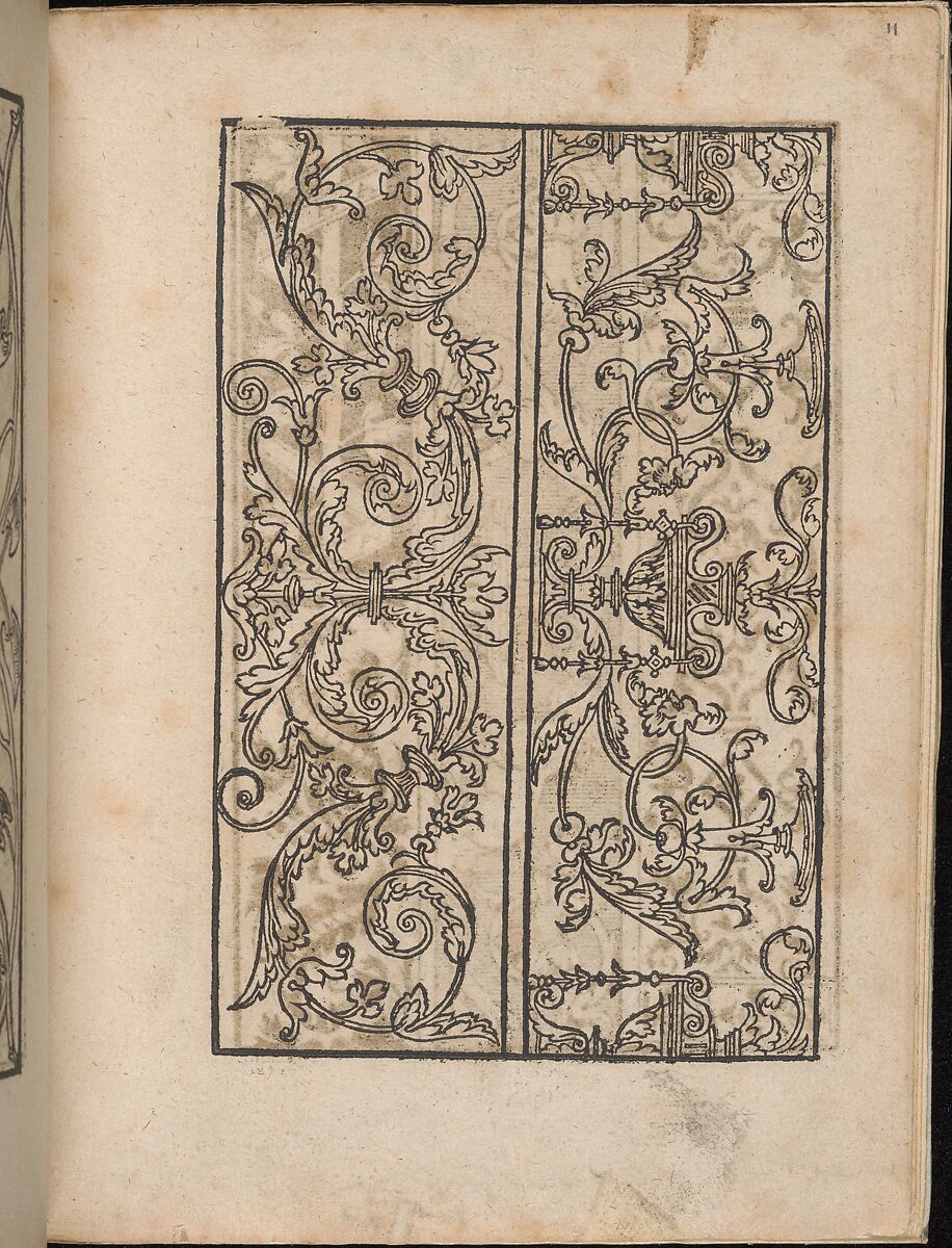 Ein new Modelbuch..., page 11 (recto), Johann Schönsperger the Younger (German, active 1510–30), Woodcut 