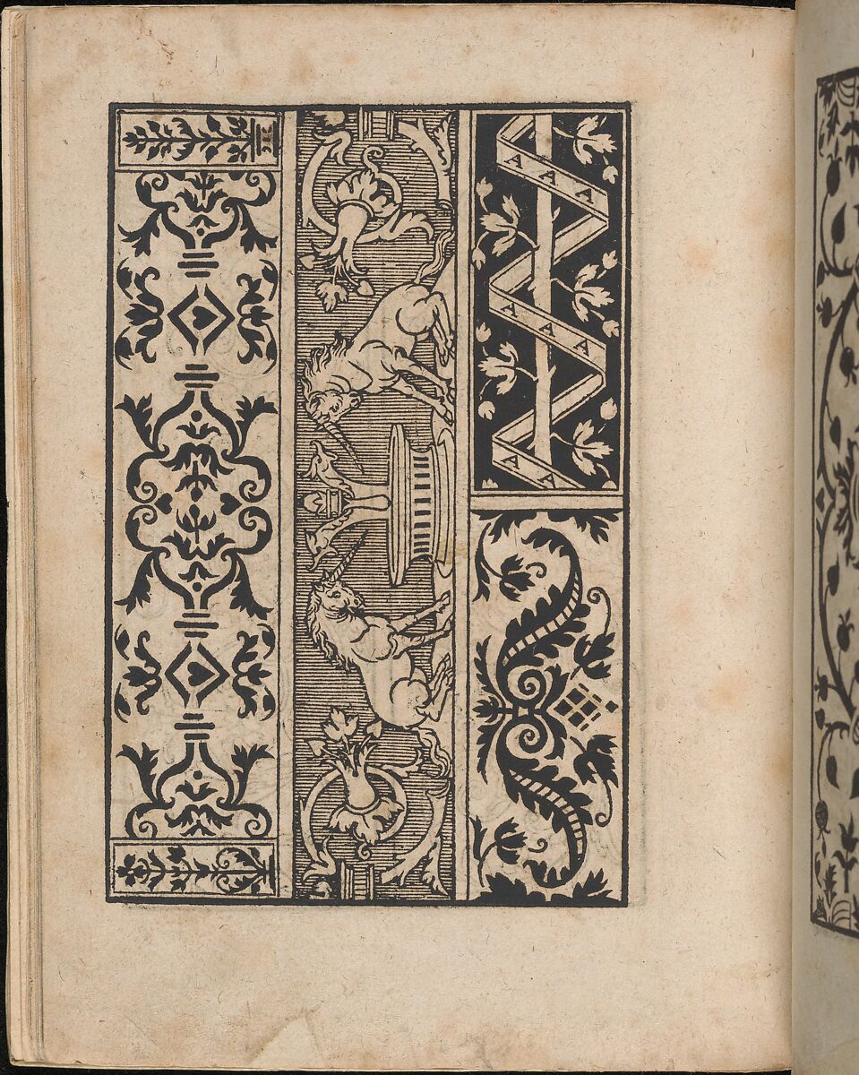 Ein new Modelbuch..., page 11 (verso), Johann Schönsperger the Younger (German, active 1510–30), Woodcut 