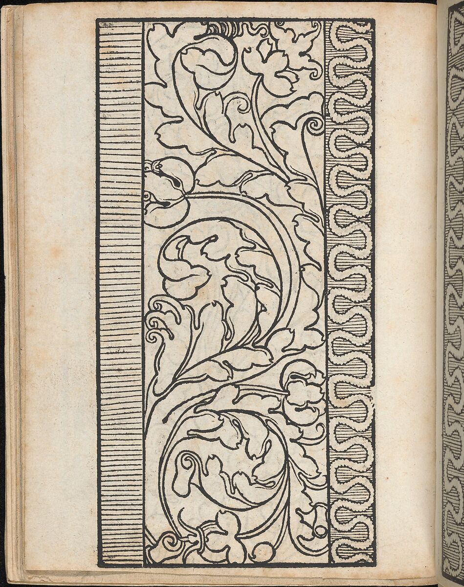 Ein new Modelbuch..., page 13 (verso), Johann Schönsperger the Younger (German, active 1510–30), Woodcut 