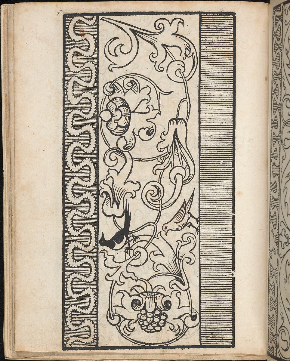 Ein new Modelbuch..., page 15 (verso), Johann Schönsperger the Younger (German, active 1510–30), Woodcut 