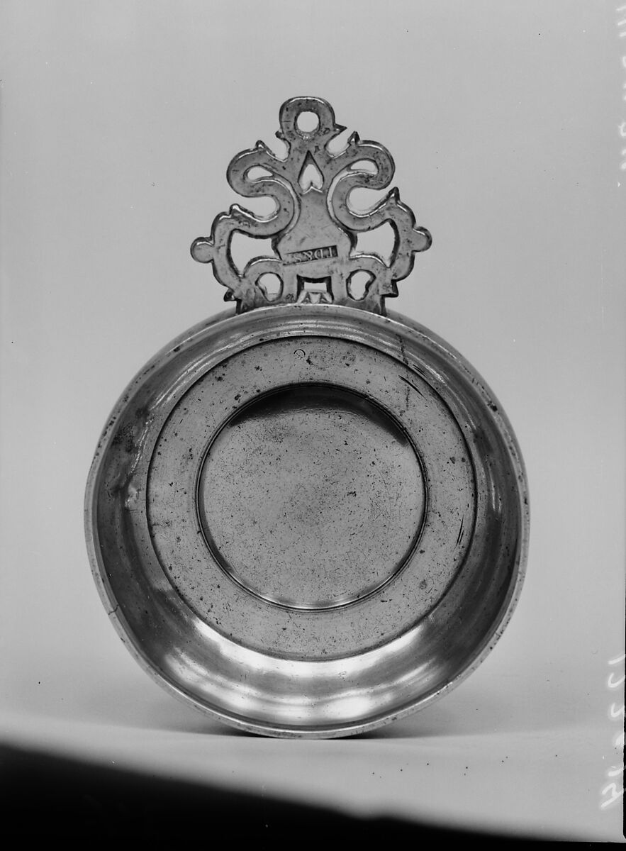 Porringer, Thomas Danforth Boardman (1784–1873), Pewter, American 