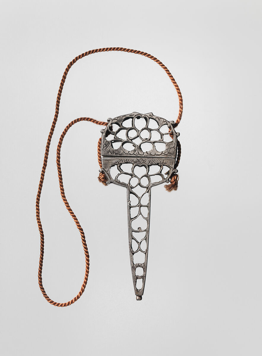 Scissors case, Steel, French