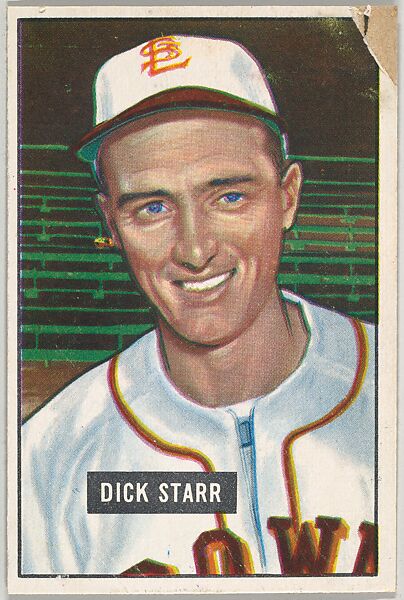 Dick Starr, Pitcher, St. Louis Browns, from Picture Cards, series 5 (R406-5) issued by Bowman Gum, Issued by Bowman Gum Company, Commercial color lithograph 