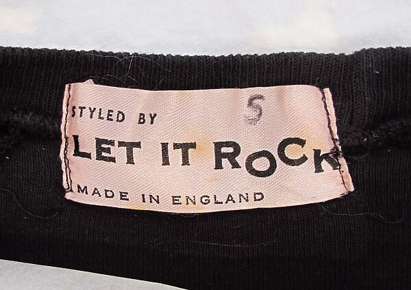 "Venus" T-shirt, Vivienne Westwood (British, 1941–2022), cotton, tin, brass, horsehair, rubber, British