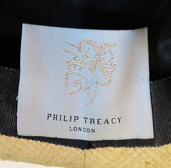 Hat, Philip Treacy (Irish, born 1966), raffia, silk, British
