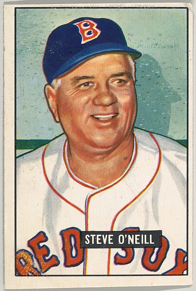Steve O'Neill, Manager, Boston Red Sox, from Picture Cards, series 5 (R406-5) issued by Bowman Gum, Issued by Bowman Gum Company, Commercial color lithograph 