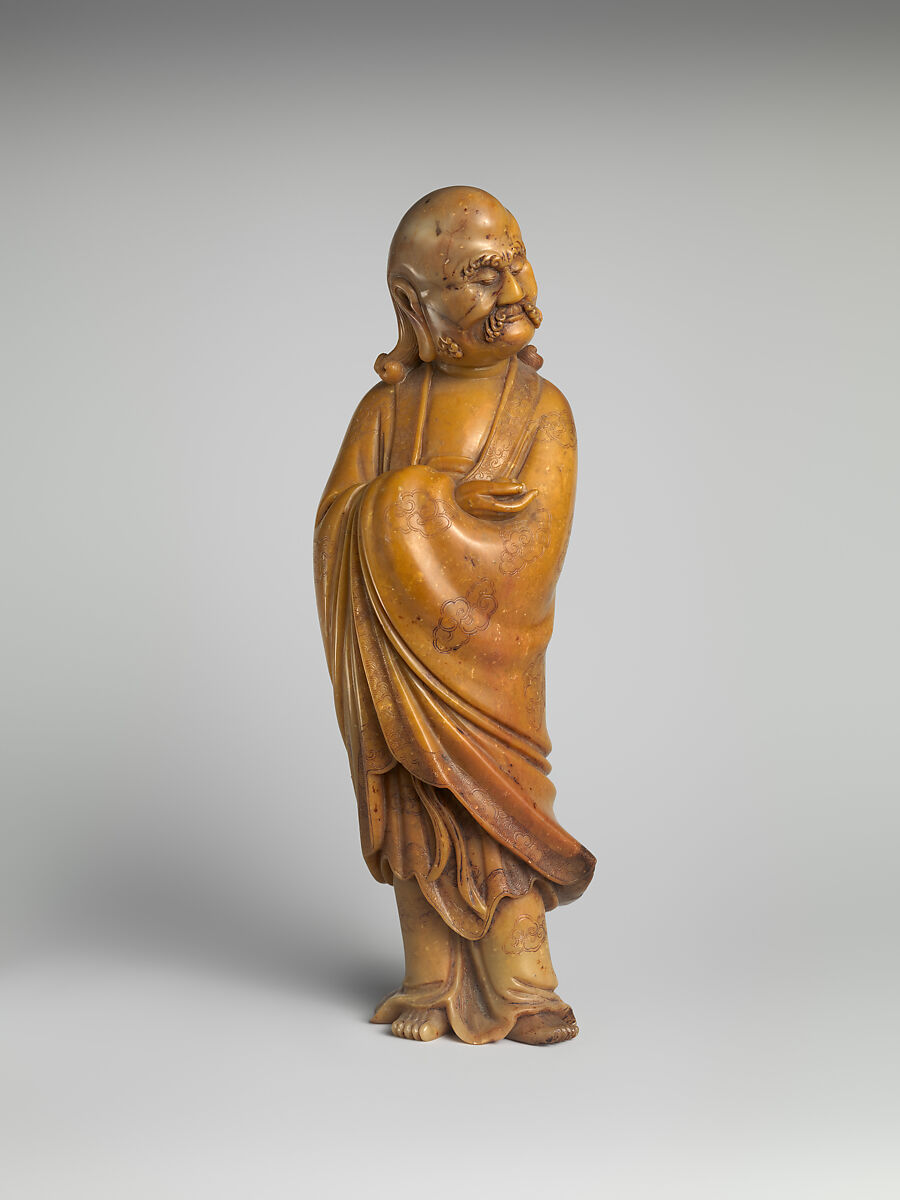 Bodhidharma, Soapstone, China 