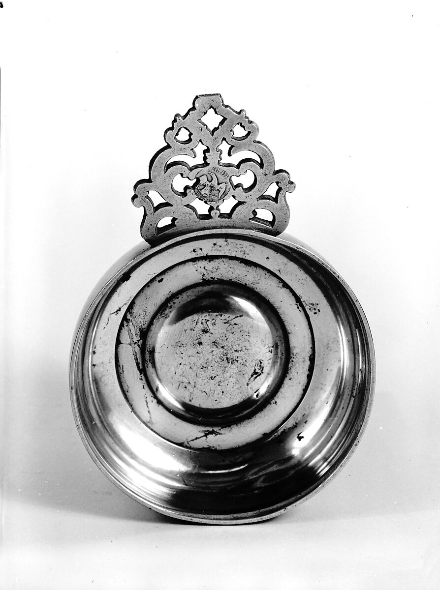 Porringer, William Calder (1792–1856), Pewter, American 