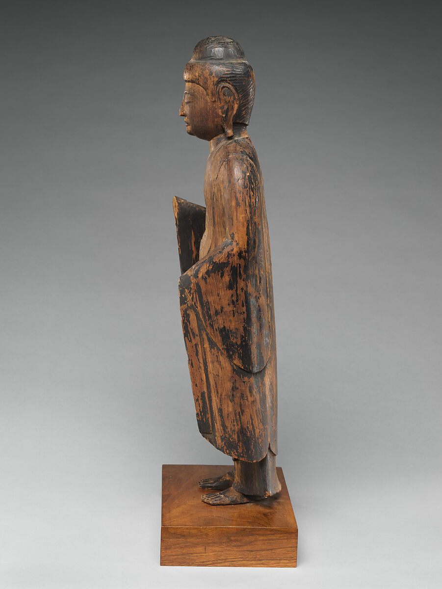 Standing Buddha, Wood, Japan
