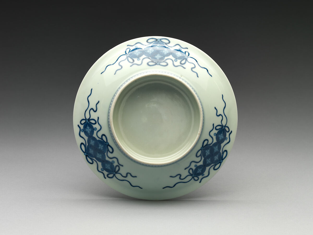 Dish, Porcelain with underglaze blue (Nabeshima ware), Japan