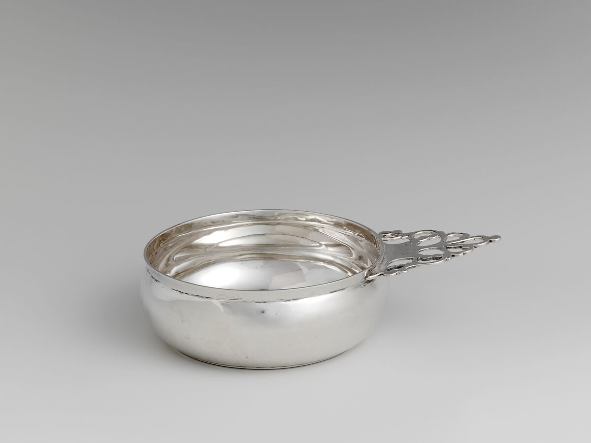 Porringer, Samuel Casey (American, Rhode Island ca. 1723–ca. 1775), Silver, American 