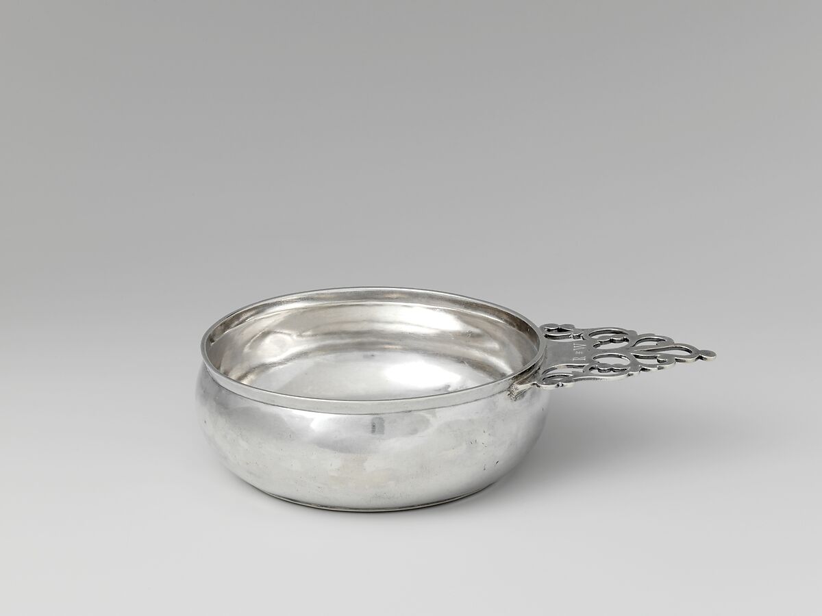 Porringer, Samuel Casey (American, Rhode Island ca. 1723–ca. 1775), Silver, American 