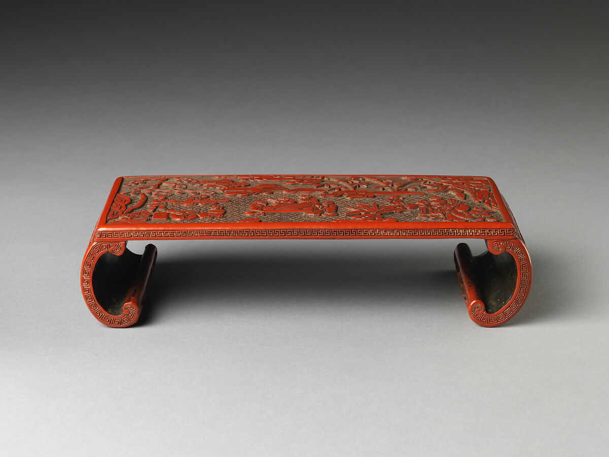 Small table, Red lacquer, China 