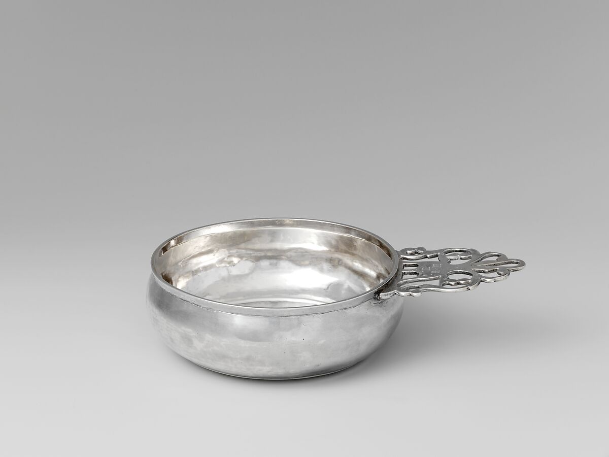 Porringer, Jonathan Clarke (1705–1770), Silver, American 