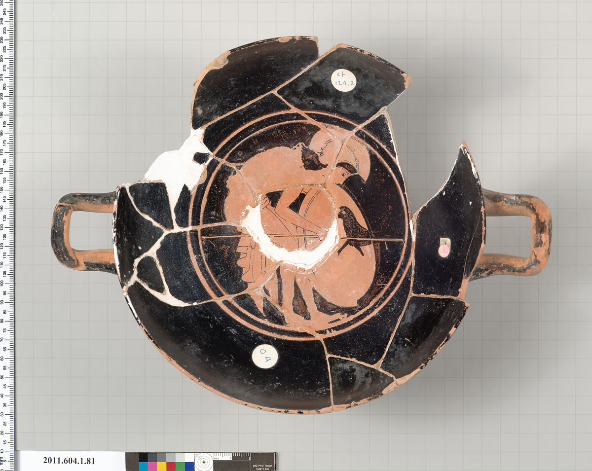 Terracotta Kylix Drinking Cup Greek Attic Archaic The Metropolitan Museum Of Art