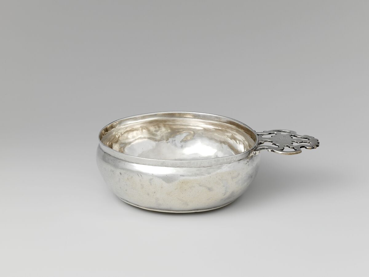 Porringer, William Cowell Sr. (1682/83–1736), Silver, American 