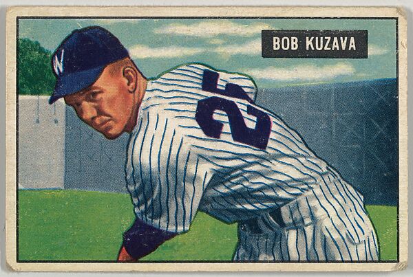 Bob Kuzava, Pitcher Washington Senators, from Picture Cards, series 5 (R406-5) issued by Bowman Gum, Issued by Bowman Gum Company, Commercial color lithograph 