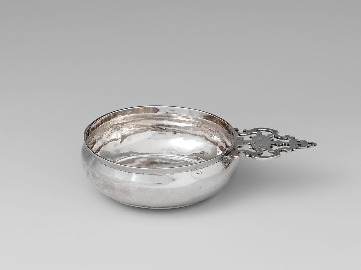 Porringer, William Cowell Sr. (1682/83–1736), Silver, American 