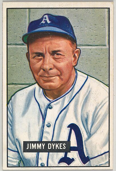 Issued by Bowman Gum Company | Jimmy Dykes, Manager, Philadelphia ...