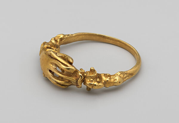 Fede Ring, Gold, British (?)