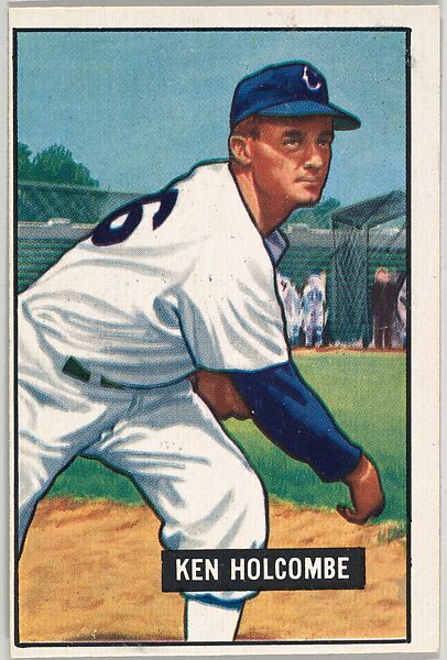 Ken Holcombe, Pitcher, Chicago White Sox, from Picture Cards, series 5 (R406-5) issued by Bowman Gum, Issued by Bowman Gum Company, Commercial color lithograph 
