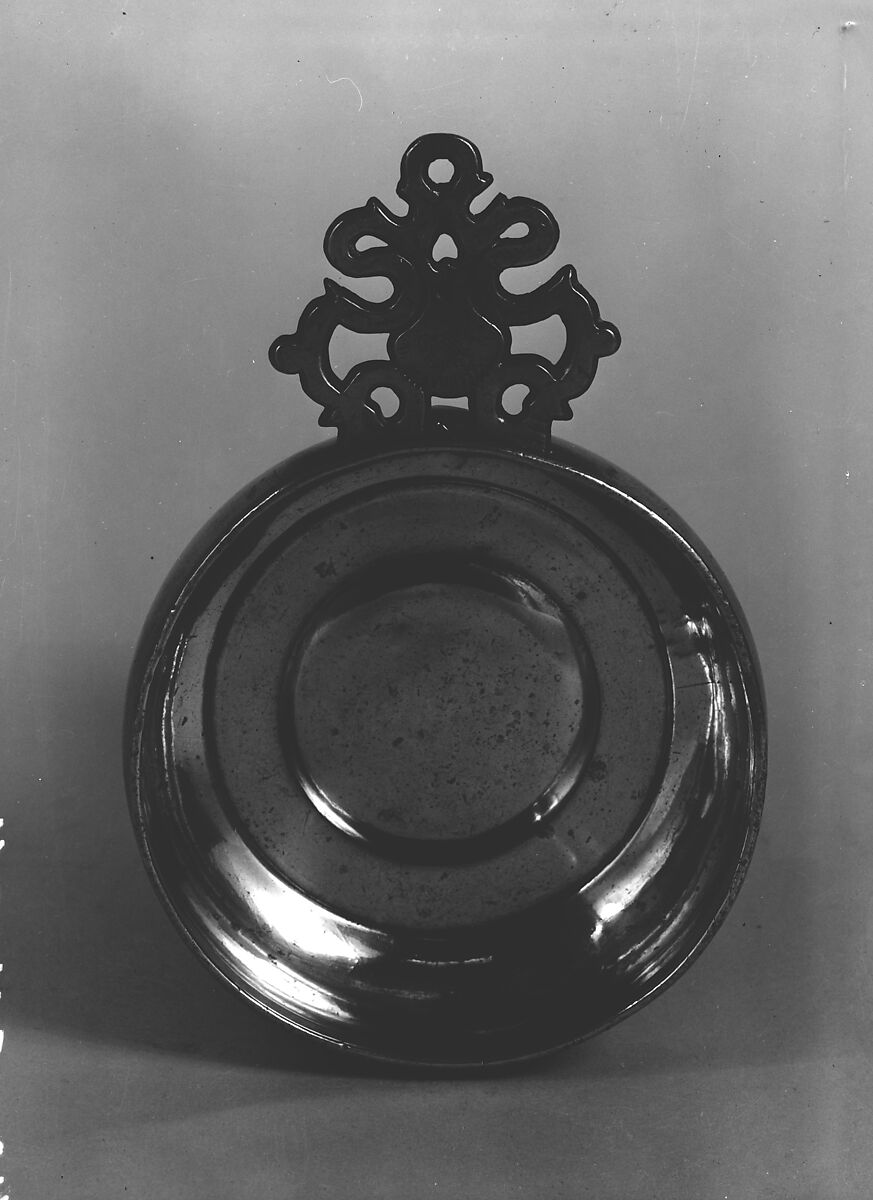 Porringer, Josiah Danforth (1803–1872), Pewter, American 