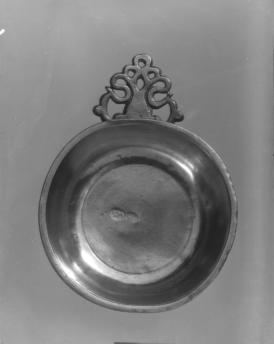 Porringer, Samuel Danforth (1774–1816), Pewter, American 