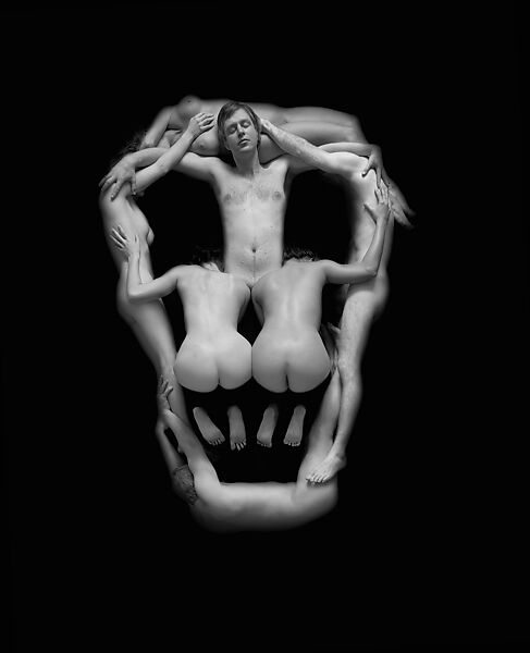 Untitled (Skull), Piotr Uklański (Polish, born Warsaw, 1968), Platinum print 