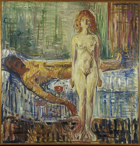 The Death of Marat, Edvard Munch (Norwegian, Løten 1863–1944 Ekely), Oil on canvas 