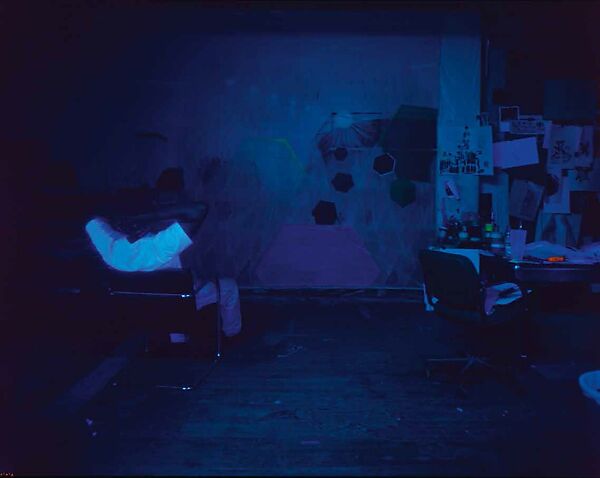 Black Artist (Studio View), Kerry James Marshall (American, born Birmingham, Alabama, 1955), Inkjet print 