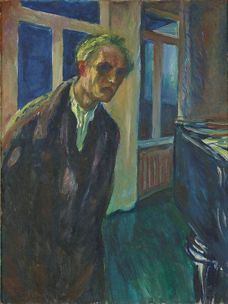 The Night Wanderer, Edvard Munch (Norwegian, Løten 1863–1944 Ekely), Oil on canvas 